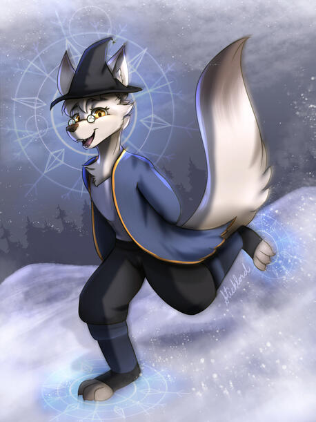Arctic Fox Wizard